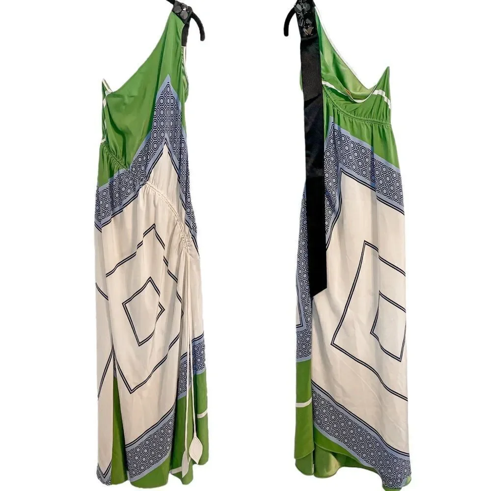 Tory Burch Sloane One Shoulder Handkerchief Dress 0